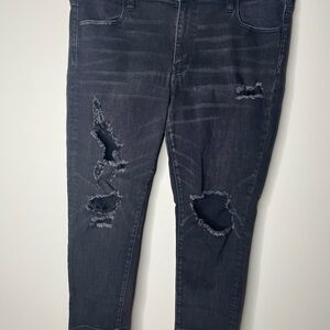 American Eagle Outfitters Dark Super Stretch Pants